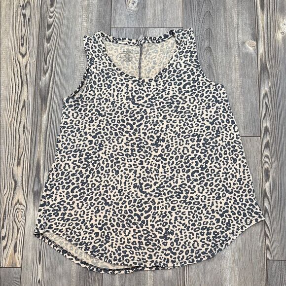 Leopard Print Sleeveless Top - Picture 1 of 5